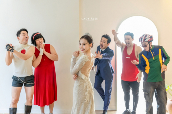▲정찬민, 임수현 결혼(사진=레이디로즈 스튜디오 제공)