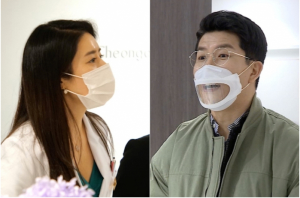 ▲주진모 와이프 민혜연을 햄버거 배달 중 만난 김병현(사진제공=KBS )