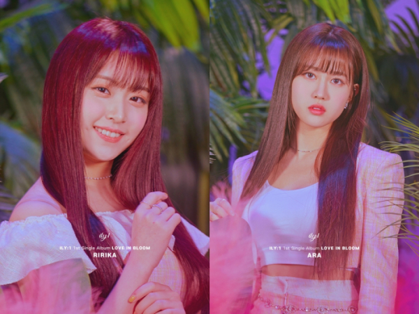 ▲아일리원 멤버 리리카, 아라(사진제공=에프씨이엔엠)