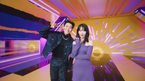 ▲박재범&아이유(사진 = MORE VISION 제공)
