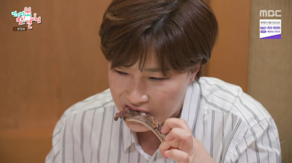 ▲'전참시' 박세리 돈가스 맛집, 도넛, 양갈비 먹방(사진제공=MBC)