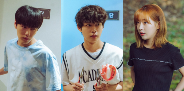 ▲'소년비행' 윤현수, 한세진, 양서현(사진제공=OTT seezn)