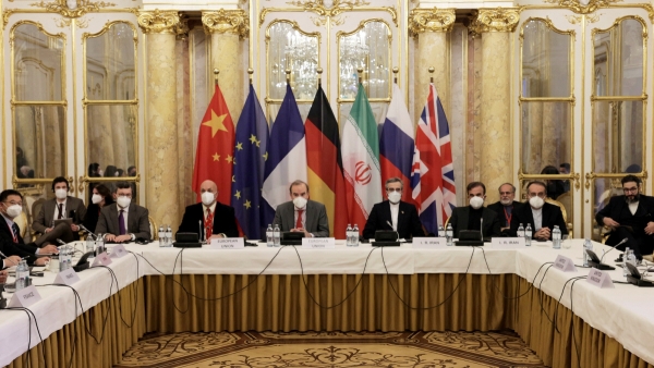 ▲오스트리아 빈에서 지난해 12월 17일 이란 핵 합의 복원 협상이 진행되고 있다. 빈/로이터연합뉴스
