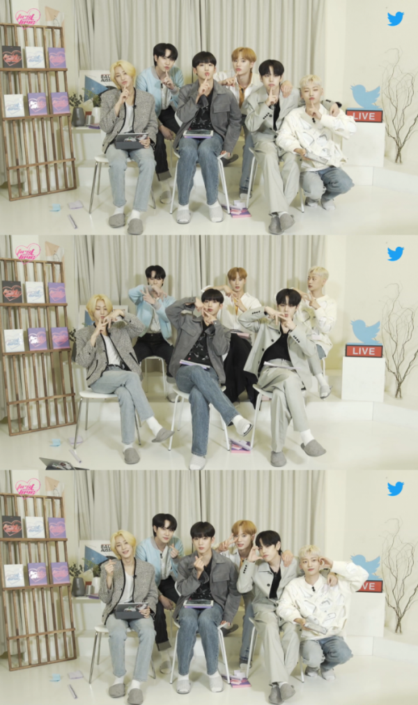 ▲위아이(사진 = 트위터 블루룸 라이브 캡처)