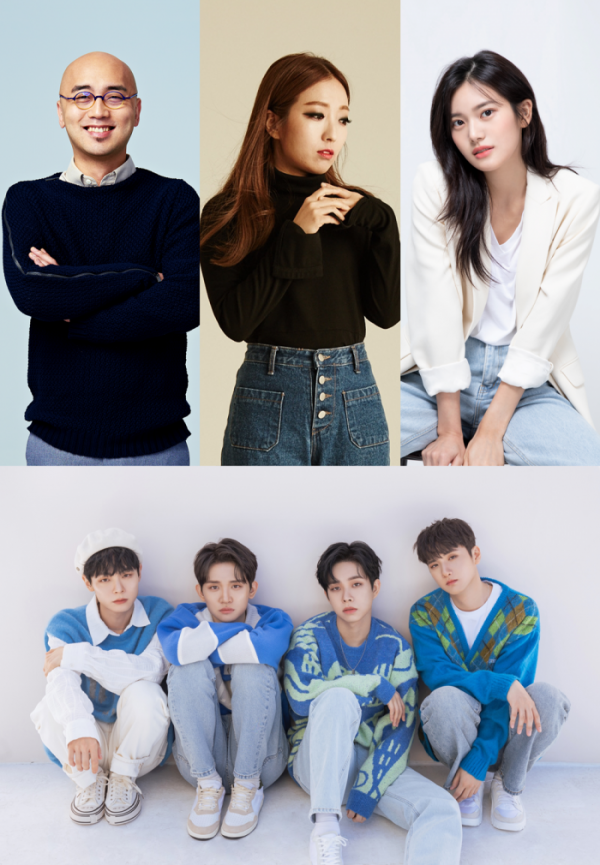 ▲하림, 정인, 민서, 루시(사진 = 미스틱스토리 제공)