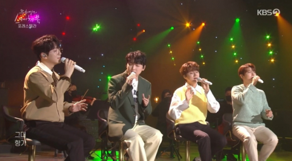 ▲‘유희열의 스케치북’ 포레스텔라(사진제공=KBS 2TV)