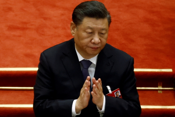 ▲시진핑 중국 국가주석이 지난달 11일 전국인민대표대회(전인대) 폐막식에 참석하고 있다. 베이징/로이터연합뉴스
