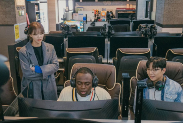 ▲'놀면 뭐하니' 이미주, 조나단, 래퍼 래원(사진제공=MBC)