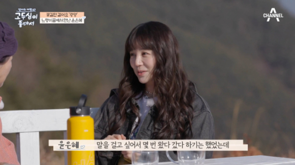 ▲윤은혜(사진=채널A 방송화면 캡처)
