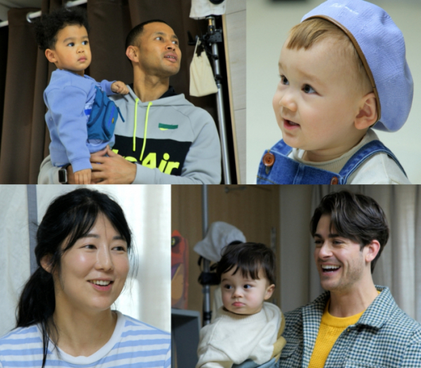 ▲전태풍·전태양, 케빈·카일로 부자가 사유리·젠을 만났다.(사진제공=KBS)