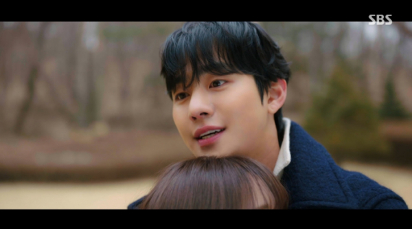 ▲'사내맞선' 안효섭(사진=SBS 방송화면 캡처)