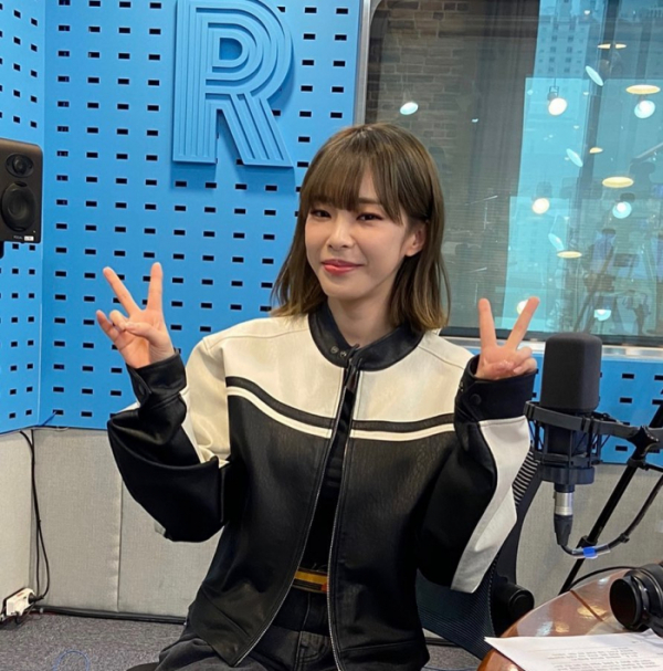 ▲헤이즈(사진 = SBS 파워FM '최화정의 파워타임' 공식 SNS 제공)