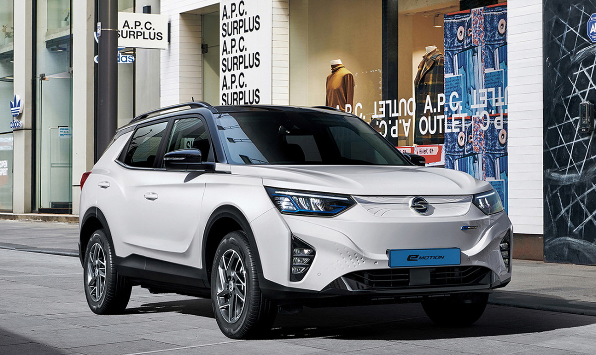 ▲쌍용차의 3월 판매가 지난해 같은기간보다 20% 이상 증가했다. 사진은 첫 순수 전기차인 코란도 이모션.  (사진제공=쌍용차)