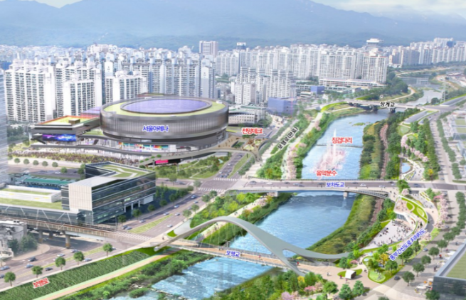 ▲서울아레나 조감도. (자료제공=서울시)