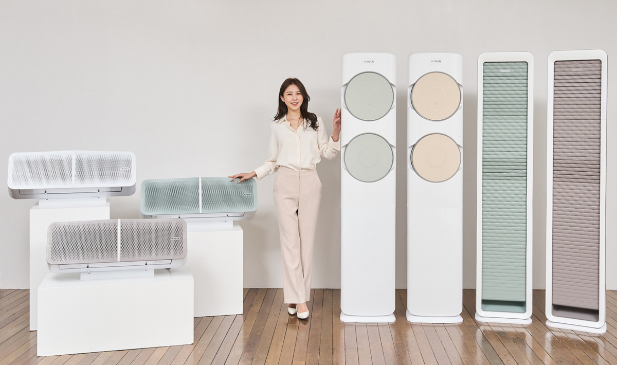 ▲위니아가 2022년형 위니아 에어컨 신제품을 출시했다. 이달 한달 간 신제품 출시기념 프로모션을 진행한다.  (사진제공=위니아)