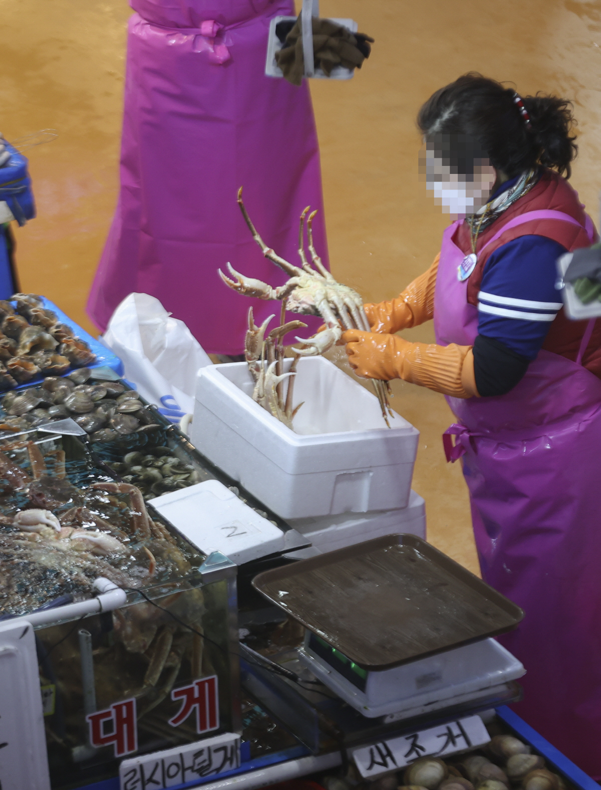 ▲(연합뉴스) 6일 서울 동작구 노량진수산시장 모습.