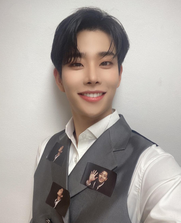 ▲아스트로 MJ 입대. (출처=MJ SNS)