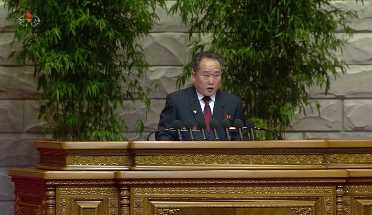 ▲리선권 북한 외무상. (연합뉴스)