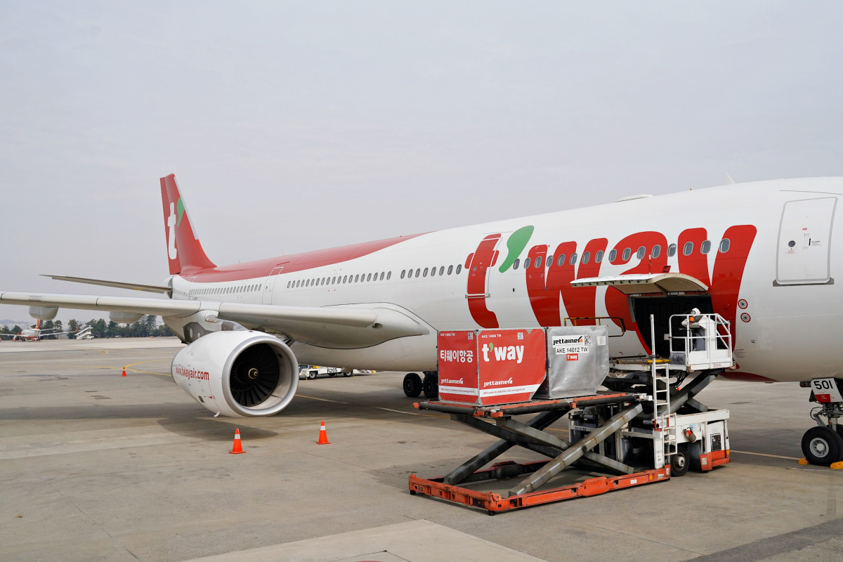 ▲티웨이항공 A330-300  (사진제공=티웨이항공)