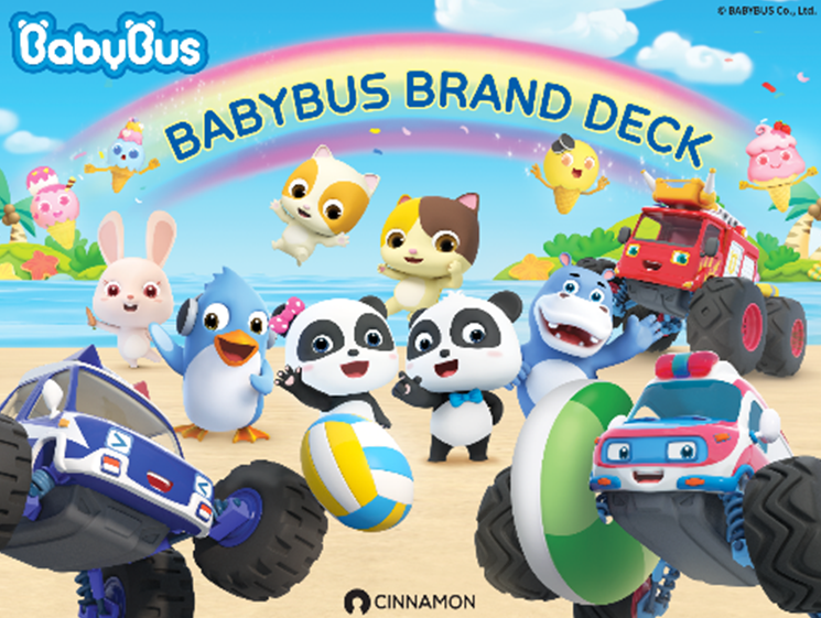 ▲시나몬컴퍼니가 사업권을 독점하고 있는 애니메이션 '베이비버스'. (자료제공=시나몬컴퍼니 )