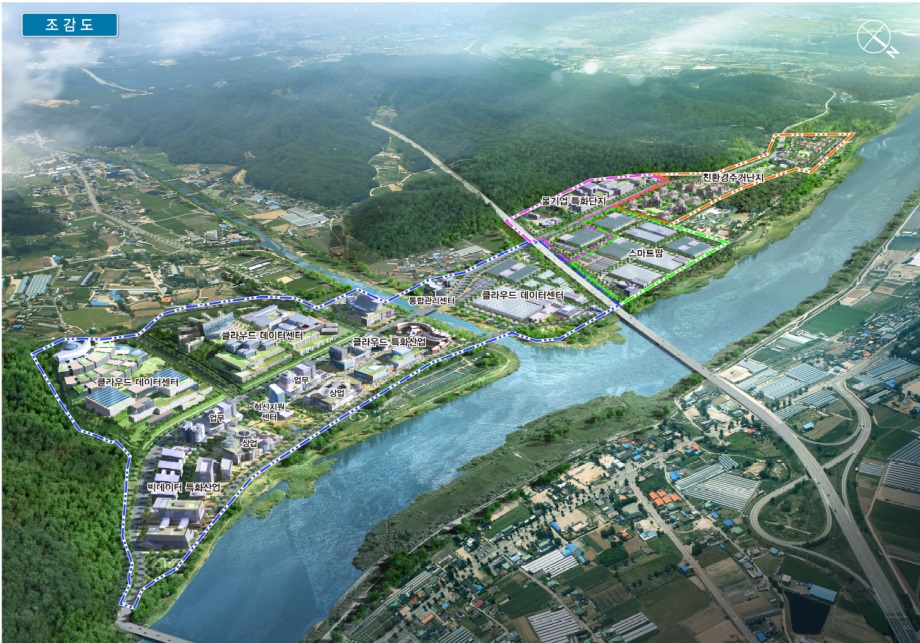 ▲강원도 수열클러스터 조감도. (자료제공=한국수자원공사)
