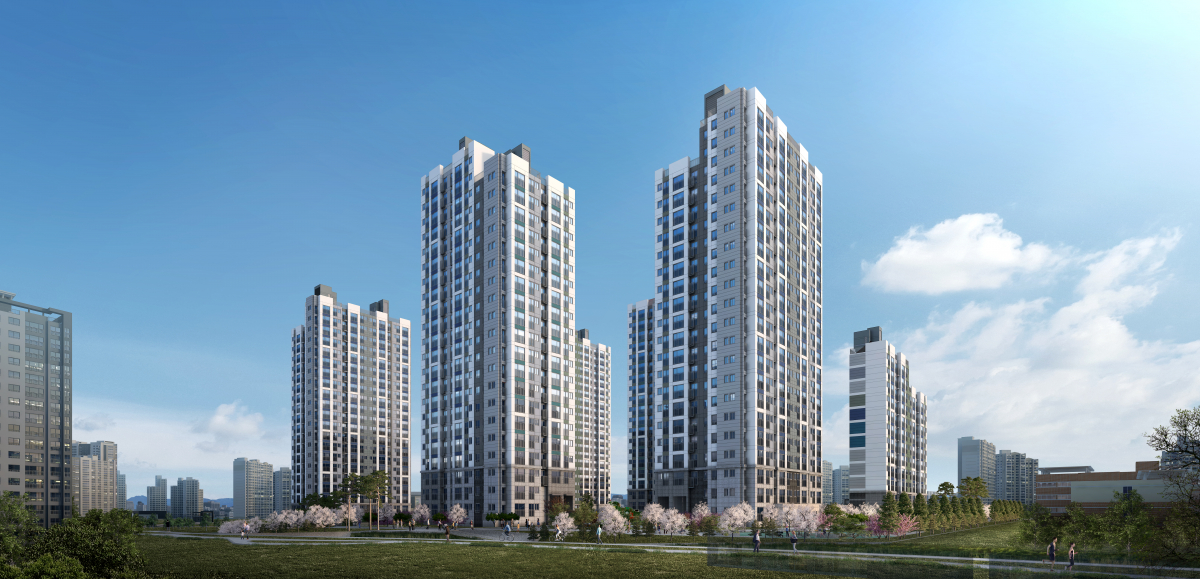 ▲'서산 테크노밸리 우미린' 조감도 (자료제공=우미건설)