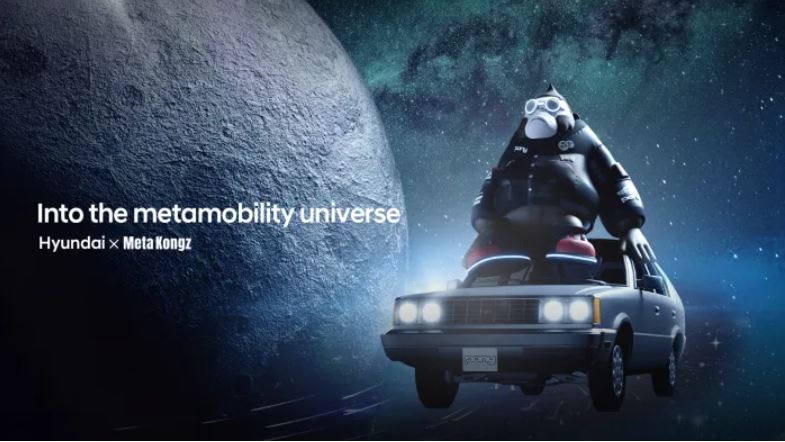 ▲현대차가 18일 유튜브에 공개한 NFT 세계관인 ‘메타모빌리티 유니버스’ 화면.  (현대차)
