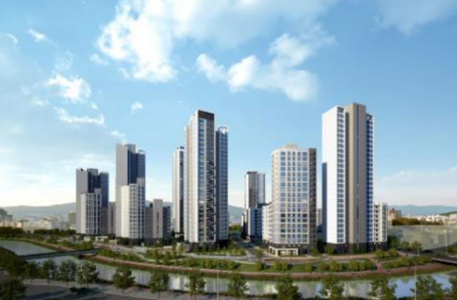 ▲서울 강북구 번동 모아타운 투시도. (자료제공=서울시)