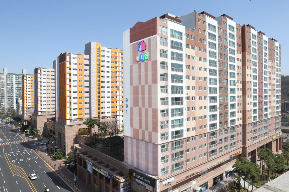 ▲'부영 애시앙' 전경 (자료제공=부영그룹)