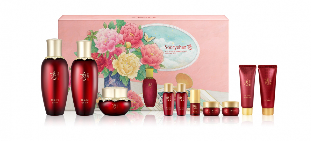 ▲수려한 효비담 발효 3종 스페셜 에디션 (사진제공=LG생활건강)