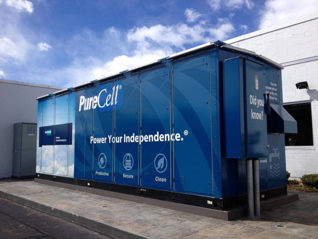 ▲두산퓨얼셀 연료전지 제품. (사진제공=두산퓨얼셀)