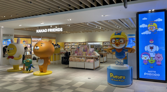 ▲신세계면세점 12층 캐릭터 매장(사진제공=신세계면세점)