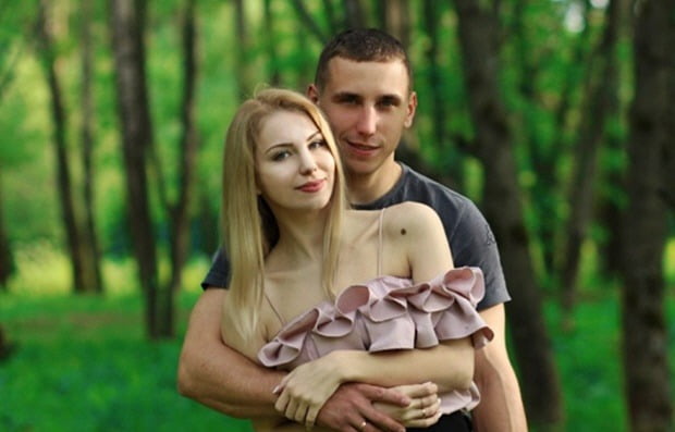 ▲로만 비코프스키 부부. (출처=SNS)