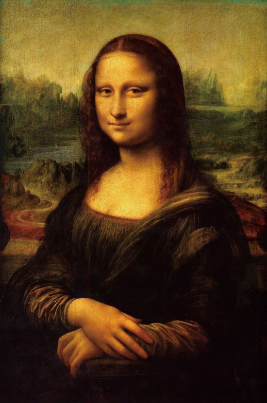 ▲레오나르도 다빈치 ‘모나리자’