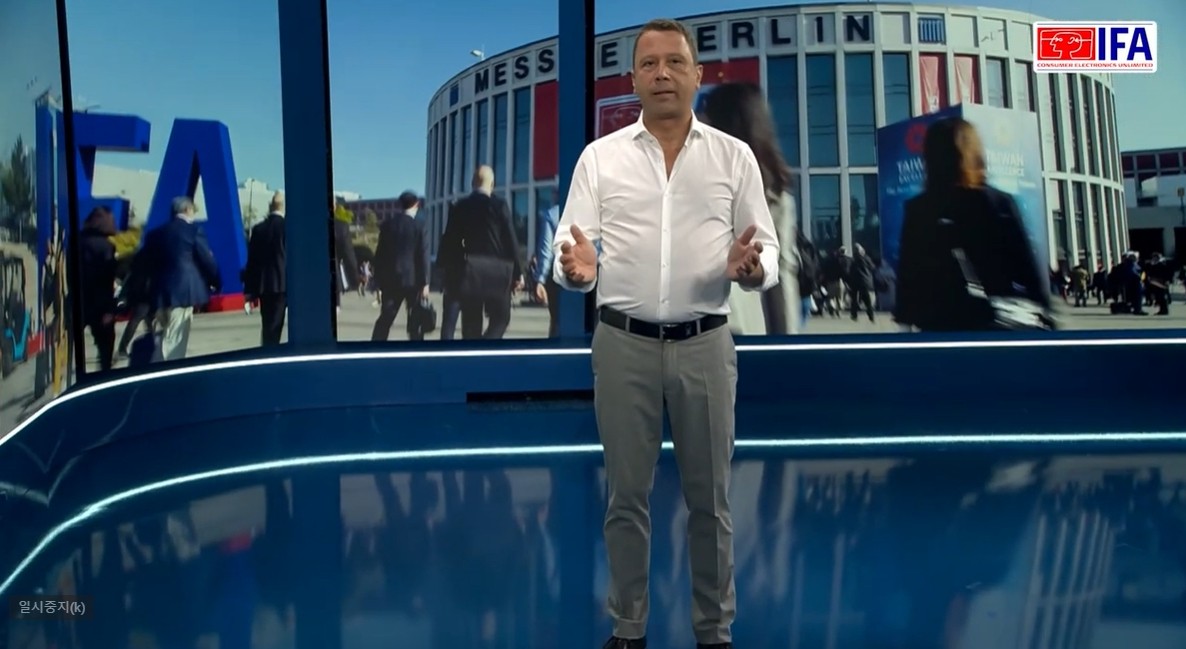 ▲옌스 하이테커 IFA 조직위원회 총괄사장 (출처=IFA 유튜브 캡처)