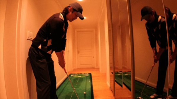 ▲'골프왕 시즌3' 새 멤버 윤태영 집 골프장(사진제공 = TV CHOSUN)