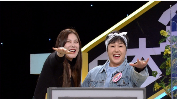 ▲'우리말 겨루기' 김현정, 홍영주(사진제공=KBS1)