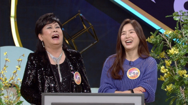 ▲'우리말 겨루기' 옥희, 김지선(사진제공=KBS1)