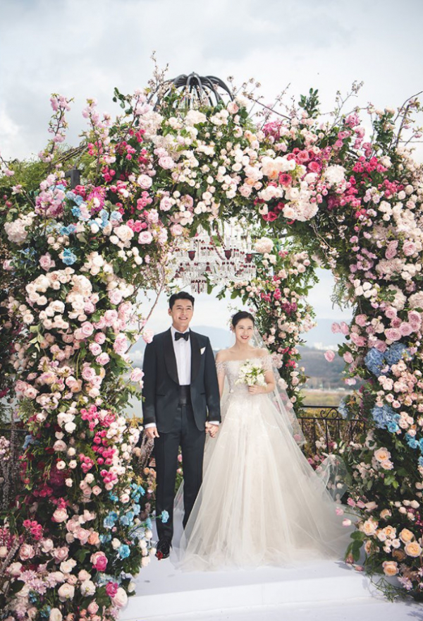 ▲현빈 손예진 결혼식 사진 (사진제공=VAST엔터테인먼트)