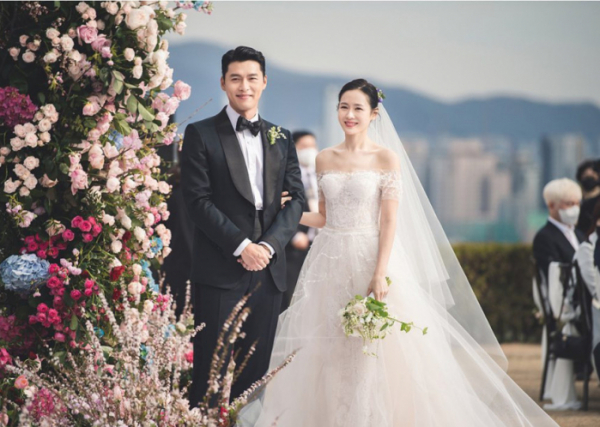 ▲현빈 손예진 결혼식 사진 (사진제공=VAST엔터테인먼트)