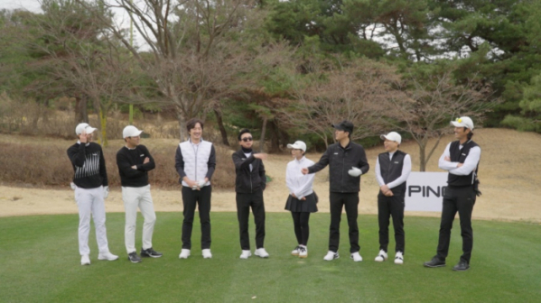▲'골프왕 시즌3' 정준호, 신현준(사진제공 = TV CHOSUN)