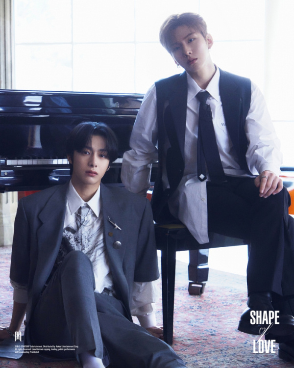 ▲몬스타엑스 기현,  형원(사진제공=스타쉽엔터테인먼트)