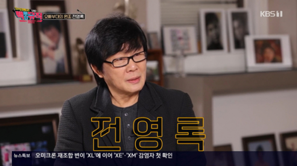 ▲'백투더뮤직' 전영록(사진제공=KBS1)