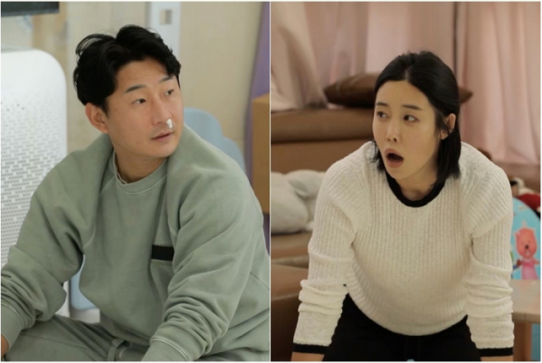 ▲'살림남' 이천수, 와이프 심하은(사진제공=KBS2)