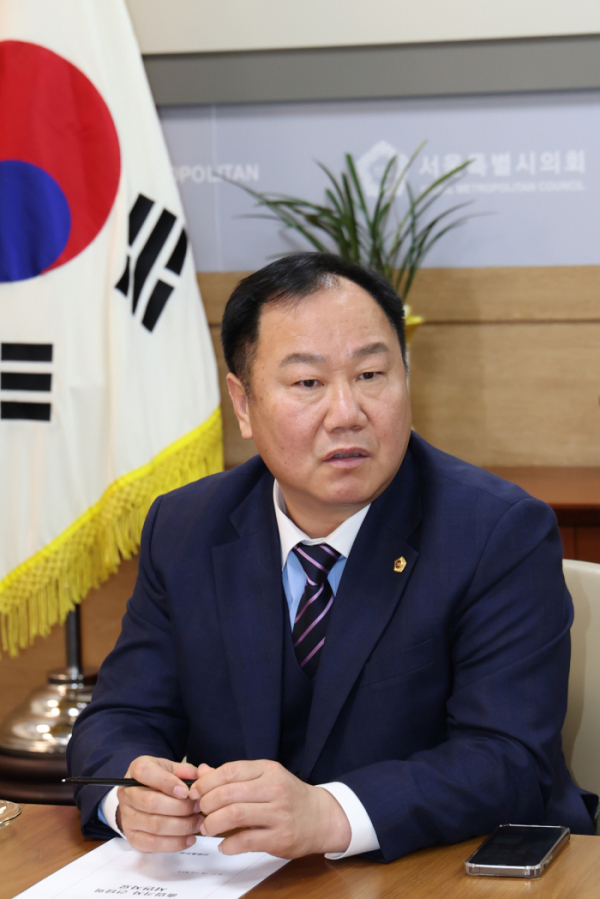 ▲김인호 서울시의회 의장