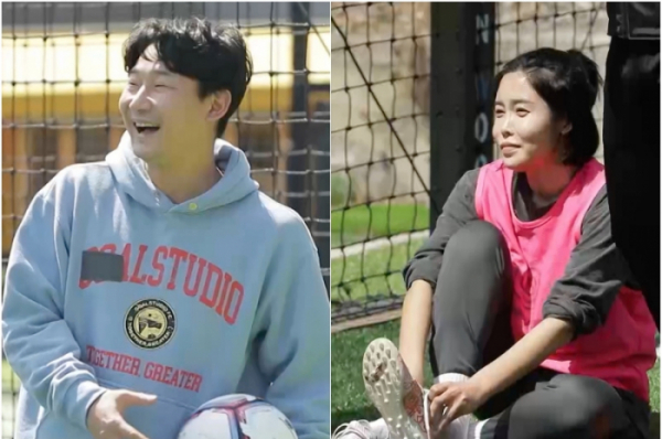▲'살림남' 이천수, 와이프 심하은(사진제공=KBS2)