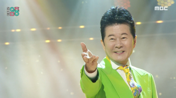 ▲'음악중심' 태진아(사진제공=MBC)