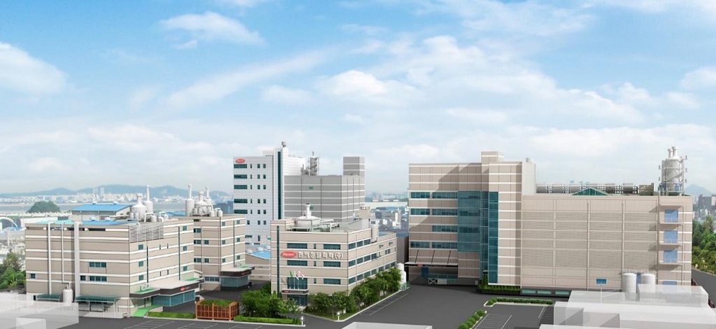 ▲경기도 시화공단에 위치한 한미약품그룹의 원료의약품 전문회사 한미정밀화학 전경. (사진제공=한미정밀화학)