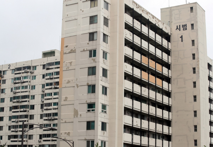 ▲여의도 시범아파트 전경 (연합뉴스)