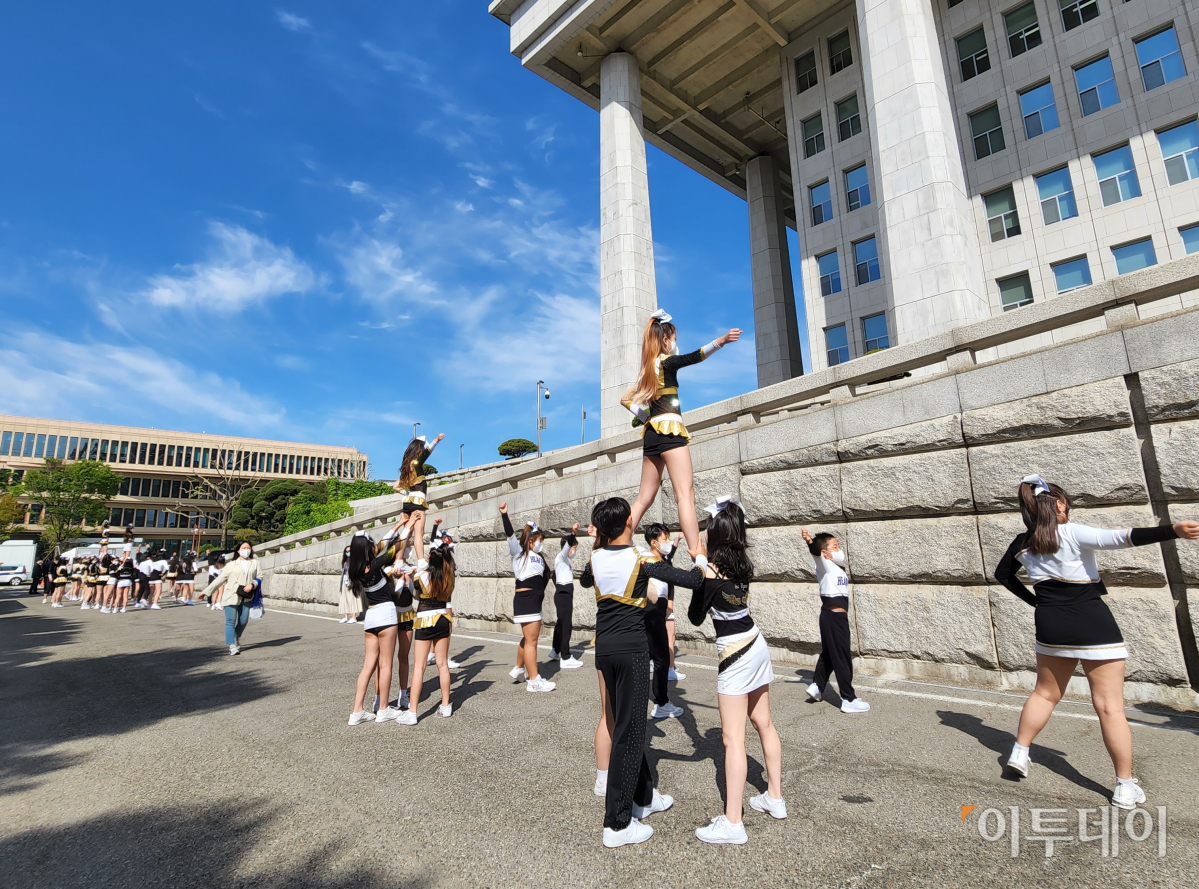 ▲10일 윤석열 대통령 취임식 현장.  (유혜림 기자 @wiseforest)